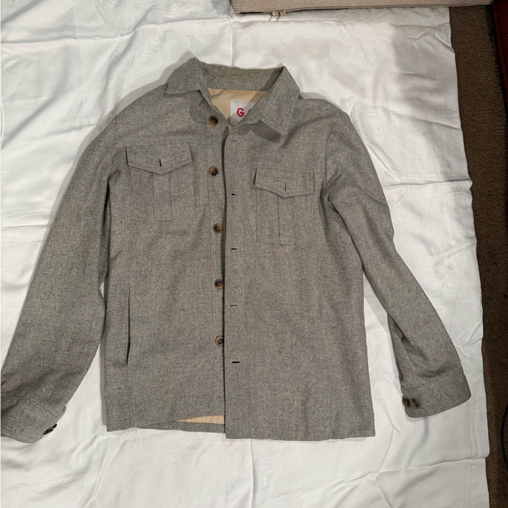 Vintage General Assembly Rare Men's Gray Shirt Jacket